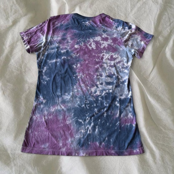 Lisa Frank Purple Tie-Dye Cat T-Shirt - Picture 2 of 3